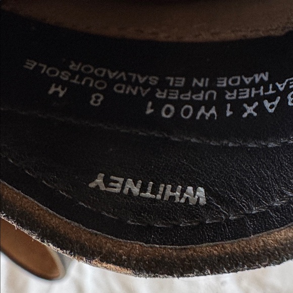 G.H. Bass Weejuns “Whitney” Black Leather Penny Loafers size 8M - Picture 3 of 5